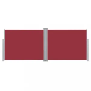 Zatahovací boční markýza 140x600 cm Dekorhome Červená #1248009