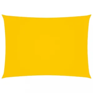 Stínící plachta obdélníková 2x4 m oxfordská látka Dekorhome Žlutá