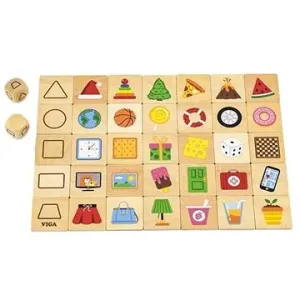 Dřevěné puzzle - tvary