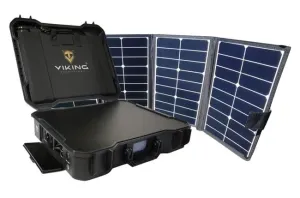 Viking Set bateriového generátoru X-1000 a solární panel X80