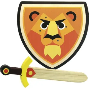 Vilac Dřevěný štít a meč LION