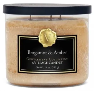 Village Candle Vonná svíčka Bergamot a ambra (Bergamot & Amber) 396 g