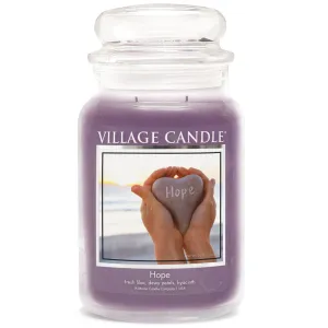 Village Candle Vonná svíčka ve skle Naděje (Hope) 602 g