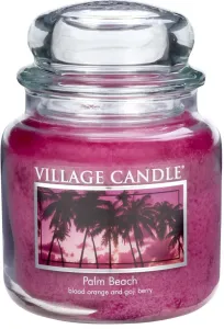 Village Candle Vonná svíčka ve skle Palmová pláž (Palm Beach) 397 g