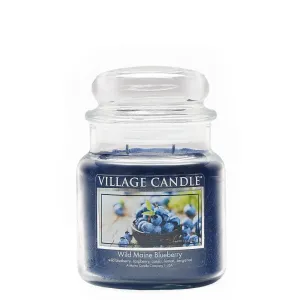 Village Candle Vonná svíčka ve skle Divoká borůvka (Wild Maine Blueberry) 389 g