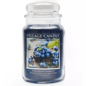 Village Candle Vonná svíčka ve skle Wild Maine Blueberry 602 g