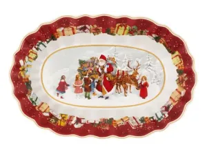 Villeroy & Boch Toy's Fantasy oválná mísa, Santa a děti, 29 x 19 cm 14-8332-2556