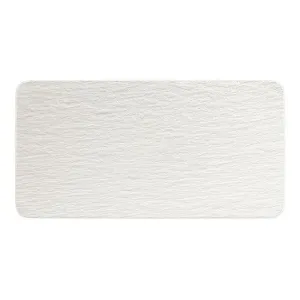 Villeroy & Boch Manufacture Rock Blanc porcelánový podnos, 35 x 18 cm 10-4240-2281