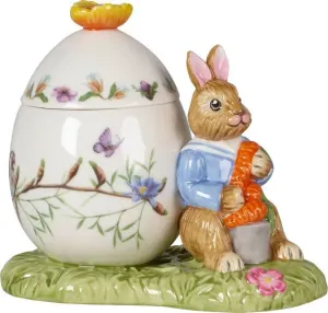 Villeroy & Boch Bunny Tales porcelánová dóza ve tvaru kraslice se zajíčkem Maxem 14-8662-6486