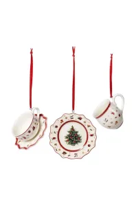 Villeroy & Boch Toy´s Delight Decoration vánoční závěsná dekorace, servis, 3 ks 14-8659-6664