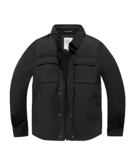 Vintage Industries Košilová bunda Wyatt, černá - L