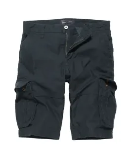 Vintage Industries Veslařské krátké kalhoty , tmavě modré - 3XL