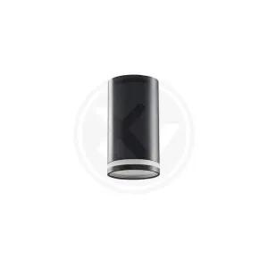 Vipelectro Podhledové bodové svítidlo přisazené Ring 55x100 - kruhové - černá matná + patice GU10 V0760