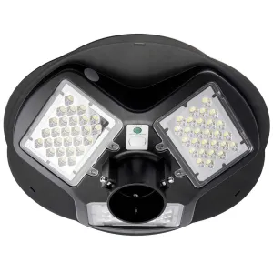 Vipelectro Pouliční LED solární svítidlo 150W IP65 5000K - 7500 lm - dálkové ovládání - pohybový senzor V7145