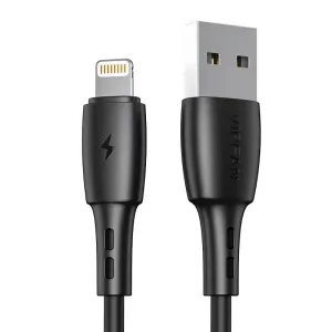 Kabel USB-Lightning Vipfan Racing X05, 3A, 1m (černý)