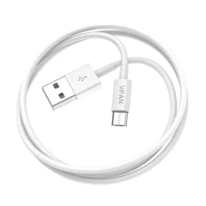 Kabel USB-Micro USB Vipfan X03, 3A, 1m (bílý)