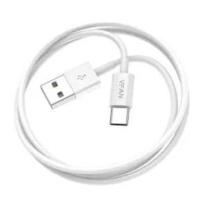 Kabel USB na USB-C Vipfan X03, 3A, 1m (bílý)