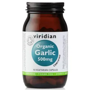 Viridian Garlic organic 500 mg 90 kapslí #1162579