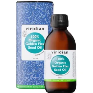 Viridian 100% Organický olej z lněných semínek 200 ml #1162560