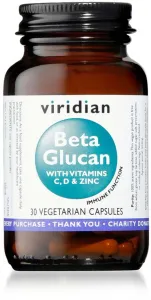 Viridian Beta Glucan 30 kapslí #1162567