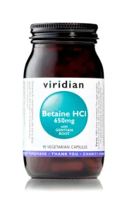 Viridian Betaine HCL 90 kapslí #1162568