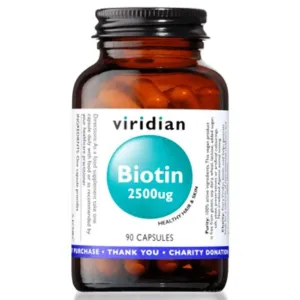 Viridian Biotin 2500ug 90 tablet #1162569