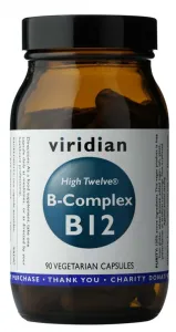 Viridian B-Complex B12 High Twelwe® 90 kapslí #165426