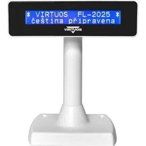 Virtuos LCD FL-2025MB 2x20 bílý