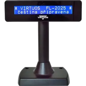 Virtuos LCD FL-2025MB 2x20 černý