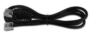 Virtuos kabel 10P10C-6P6C-24V1 pro pokladní zásuvky, černý, 1, 1m