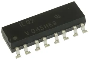 Vishay Ilq2-X009 Optocoupler, Phototransistor, 5.3Kv