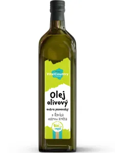 Vital Country Olivový olej extra panenský BIO z Řecka 1000 ml