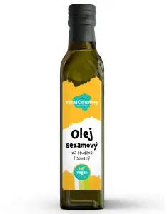 Vital Country Sezamový olej lisovaný za studena Obsah: 250 ml