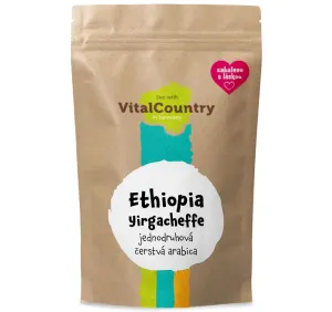 Vital Country Ethiopia Yirgacheffe Množství: 1kg, Varianta: Mletá #5846146
