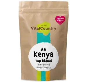 Vital Country Kenya AA Top Masai Množství: 250g, Varianta: Zrnková