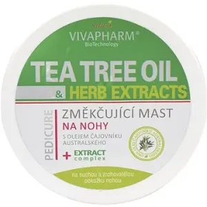 VIVACO Změkčující mast na nohy s Tea Tree Olejem 100 ml
