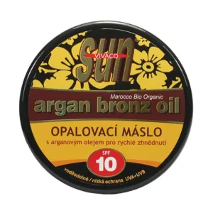 Máslo s arganovým olejem pro rychlé zhnědnutí SPF10 VIVACO 200 ml