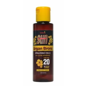 Sun Vital opalovací olej s BIO arganovým olejem SPF 20, 100 ml