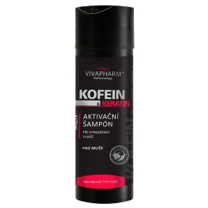 VIVACO Vivapharm Kofein a Keratin Aktivační šampon pro muže 200 ml