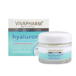 VIVACO Vivapharm Intenzívní pleťový krém s kyselinou hyaluronovou 50 ml