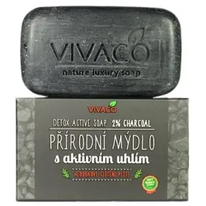 VIVACO Přírodní mýdlo s aktivním uhlím 100 g