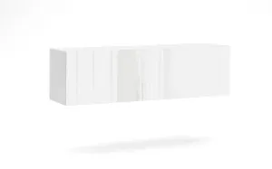 Vivaldi Závěsný TV stolek Vivo 140 cm bílý