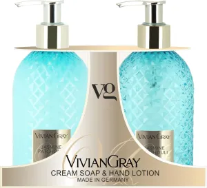 Vivian Gray Kosmetická sada péče o ruce Jasmine & Patchouli (Cream Soap & Hand Lotion)