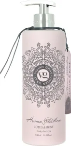 Vivian Gray Tělové mléko Aroma Selection Lotus & Rose (Body Lotion) 500 ml
