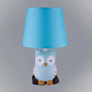 Noční svítidlo Owl modrý Vo2165 Lb1