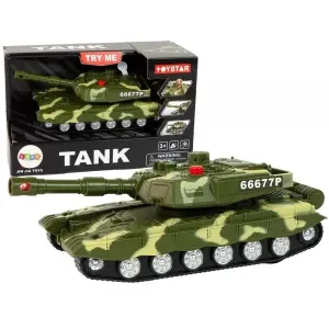 Vojenský tank se světlem a zvukem #5526253