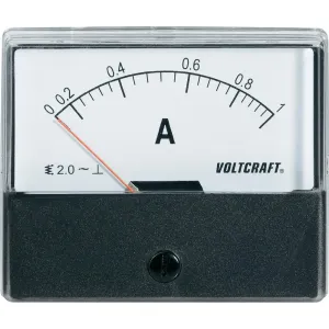 Panelové měřidlo Voltcraft AM-70X60, 1 A