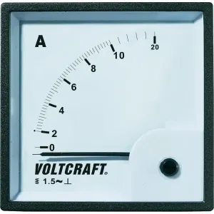 Panelové měřidlo Voltcraft AM-72X72, 10 A