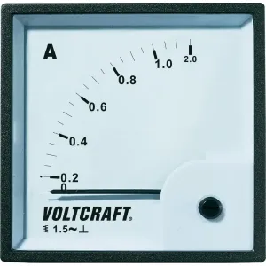 Panelové měřidlo Voltcraft AM-72X72, 1 A