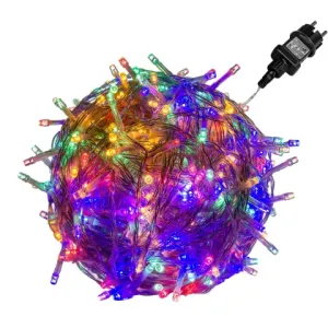 VOLTRONIC 67407 Vánoční řetěz - 10 m, 100 LED, barevný #5523285
